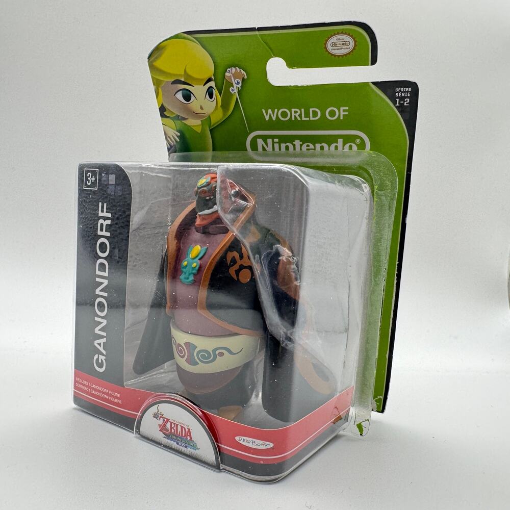 2016 World of Nintendo Jakks GANONDORF Figure Legend of Zelda Windwaker DMG BOX